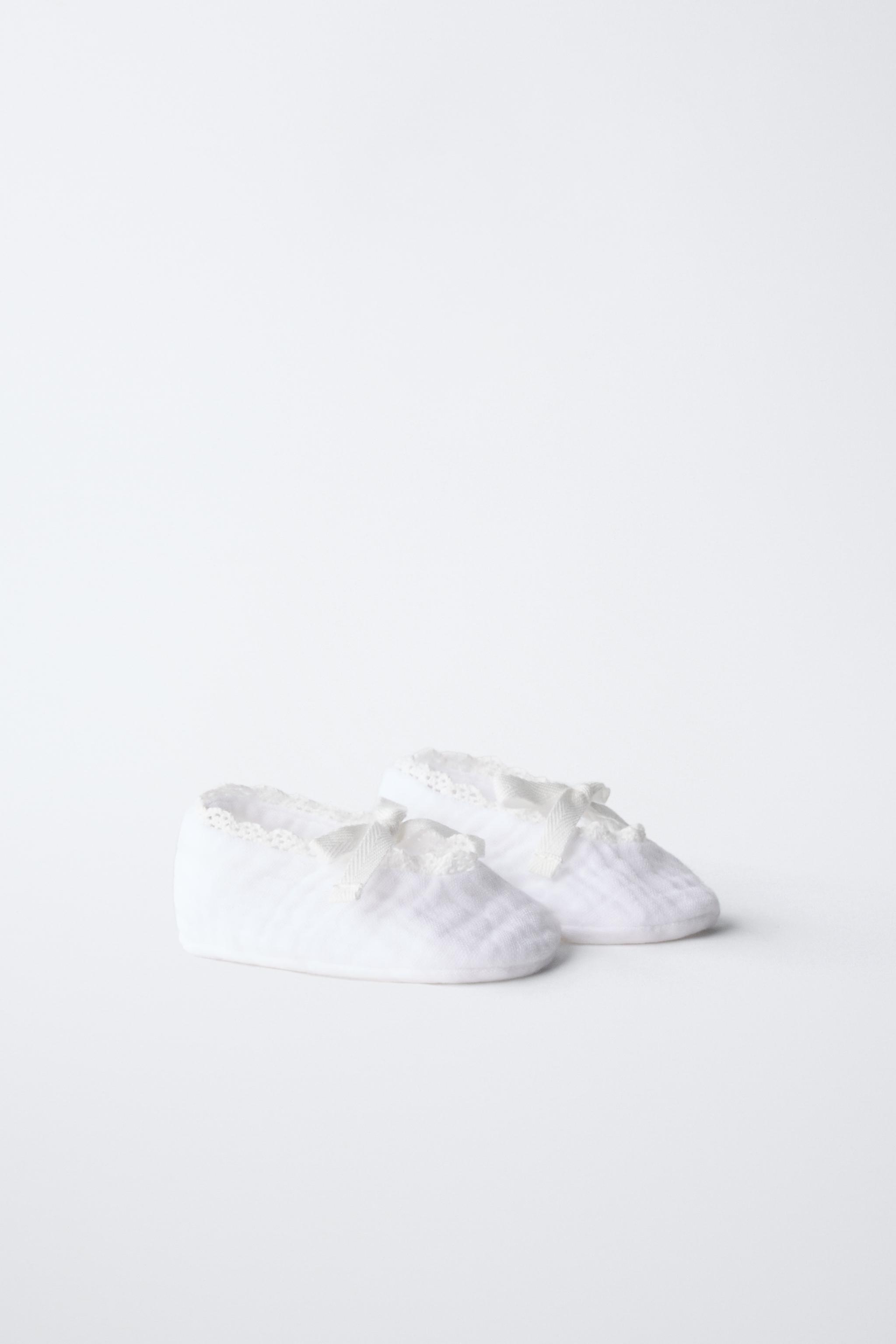 CHAUSSONS À NŒUD TEXTILE